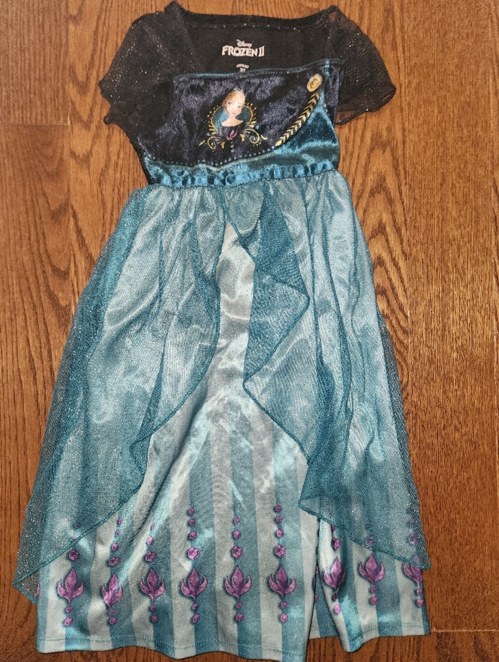 Disney Frozen Ana Nightgown Size 3T